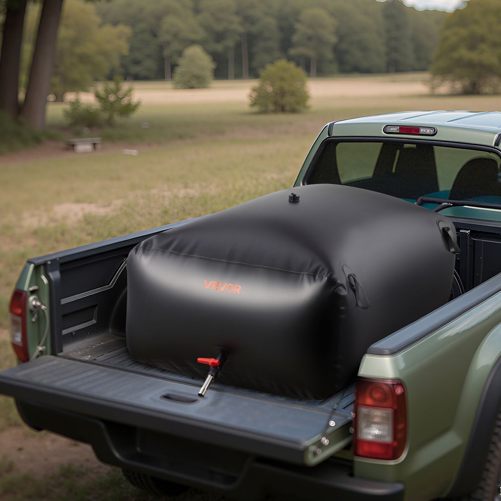 Minkšta vandens talpa VEVOR WSB-540L-Black, 540 l talpa