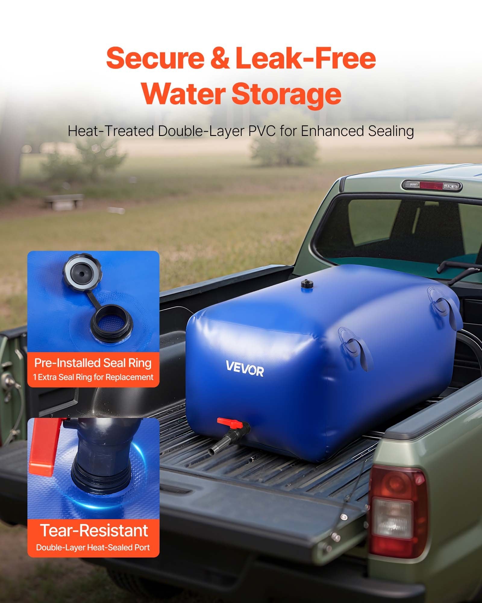 Vandens talpa VEVOR WSB-240L-Blue, 240 l