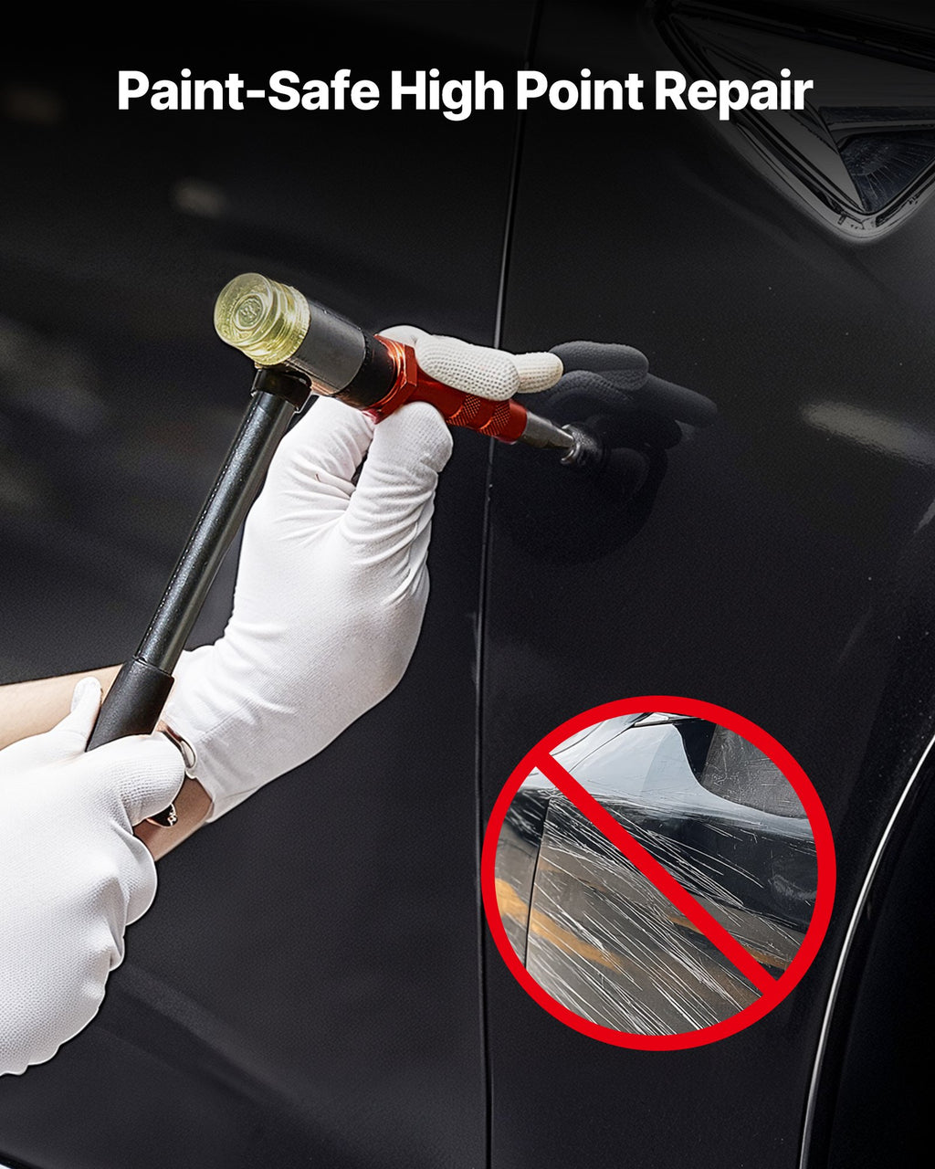 Automobilio kėbulo lyginimo įrankių rinkinys VEVOR XPT9019, 12 dalių