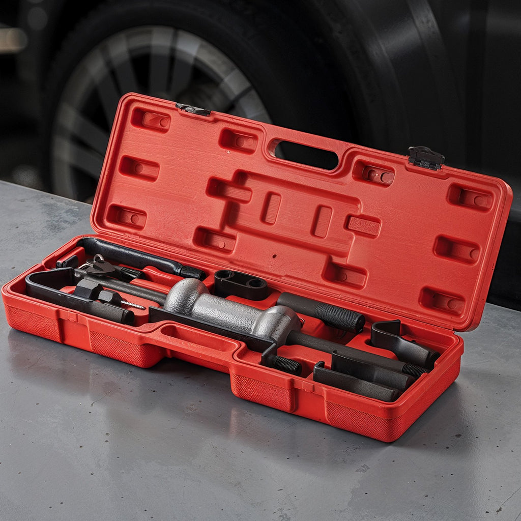 Kėbulo lyginimo įrankių rinkinys VEVOR XPT9020, 4,54 kg atbulinis plaktukas