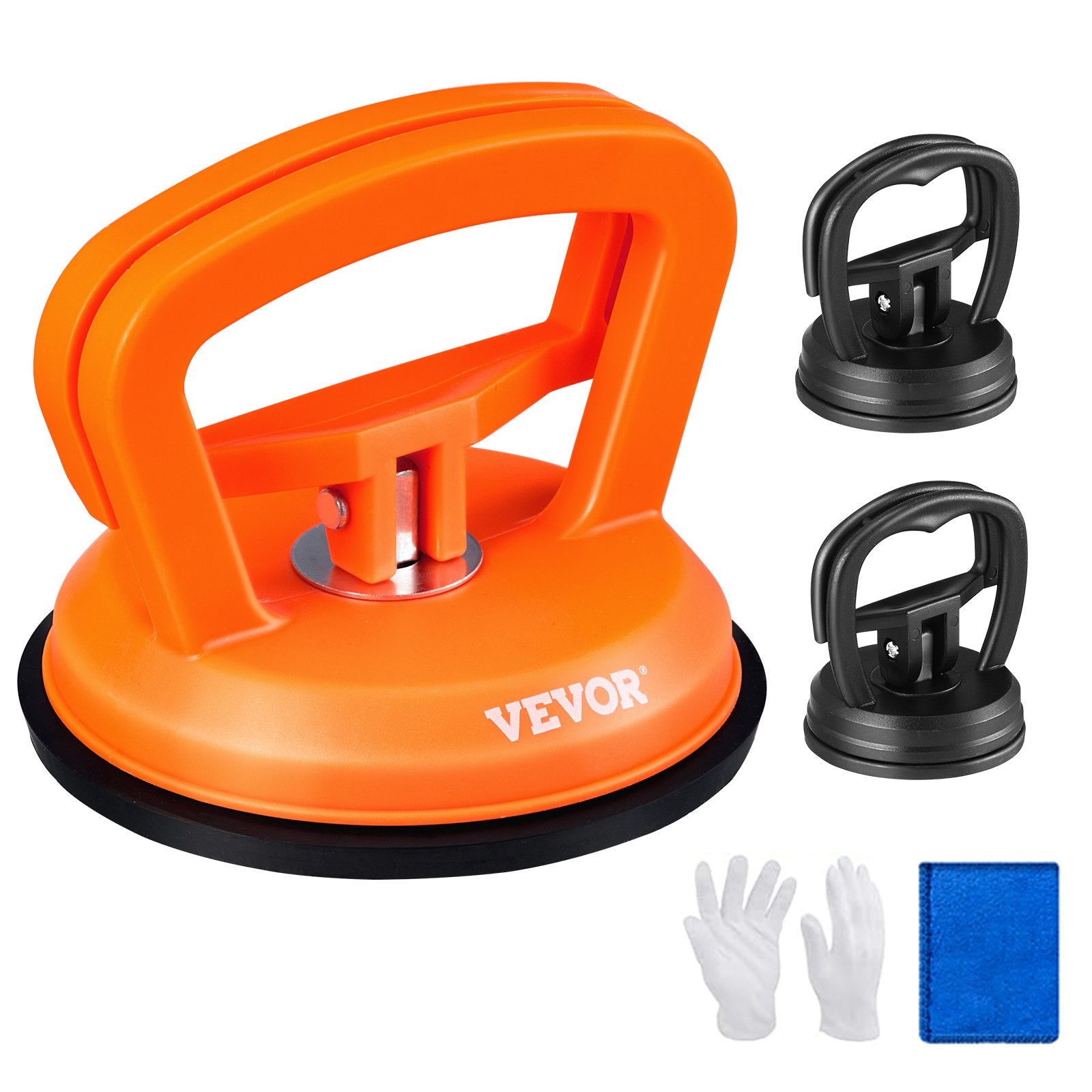 Įlenkimų lyginimo rinkinys VEVOR, 3 vnt. siurbtukai, 150 kg keliamoji galia