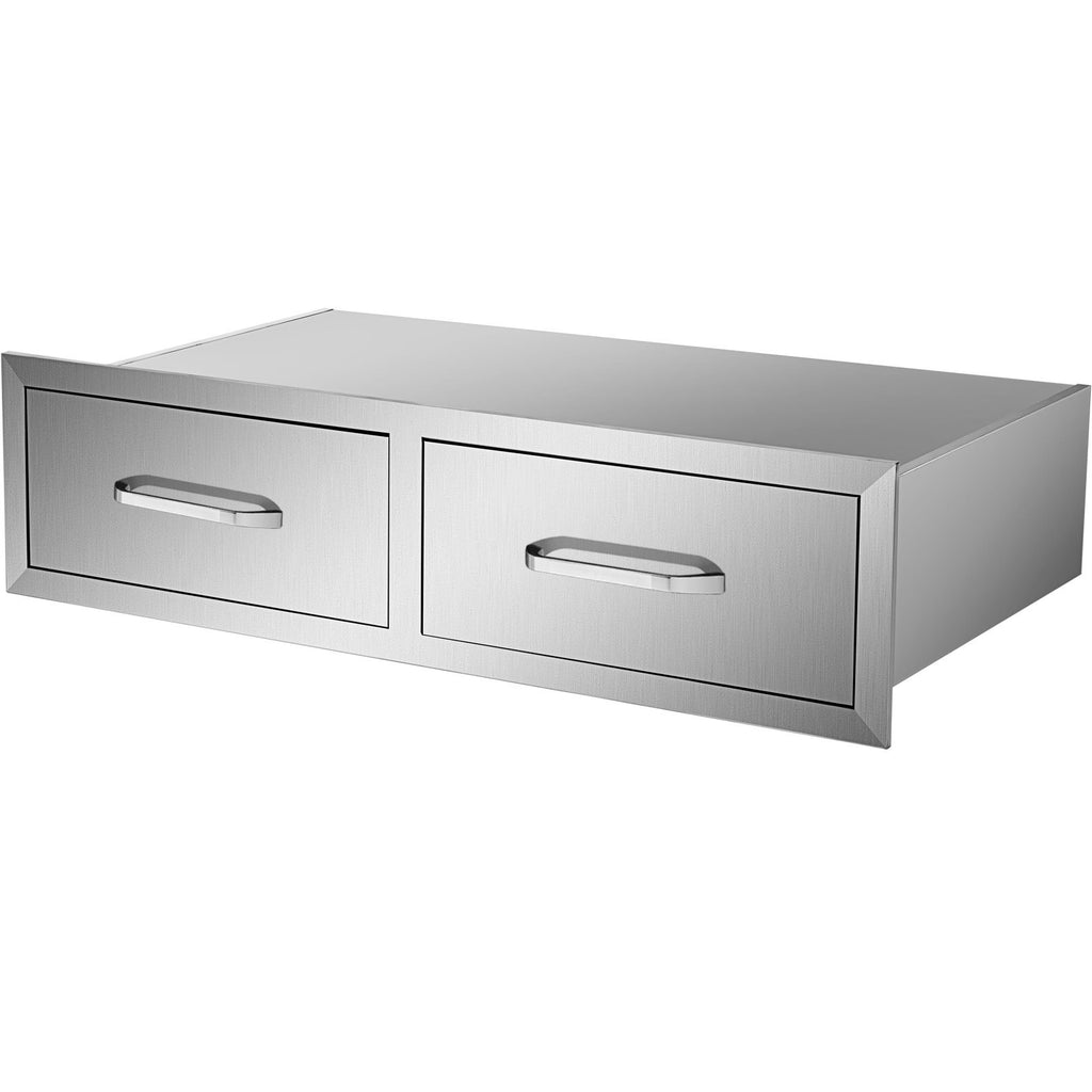 Lauko virtuvės stalčiai VEVOR KM-CTG-2302-SKU11, nerūdijančio plieno.