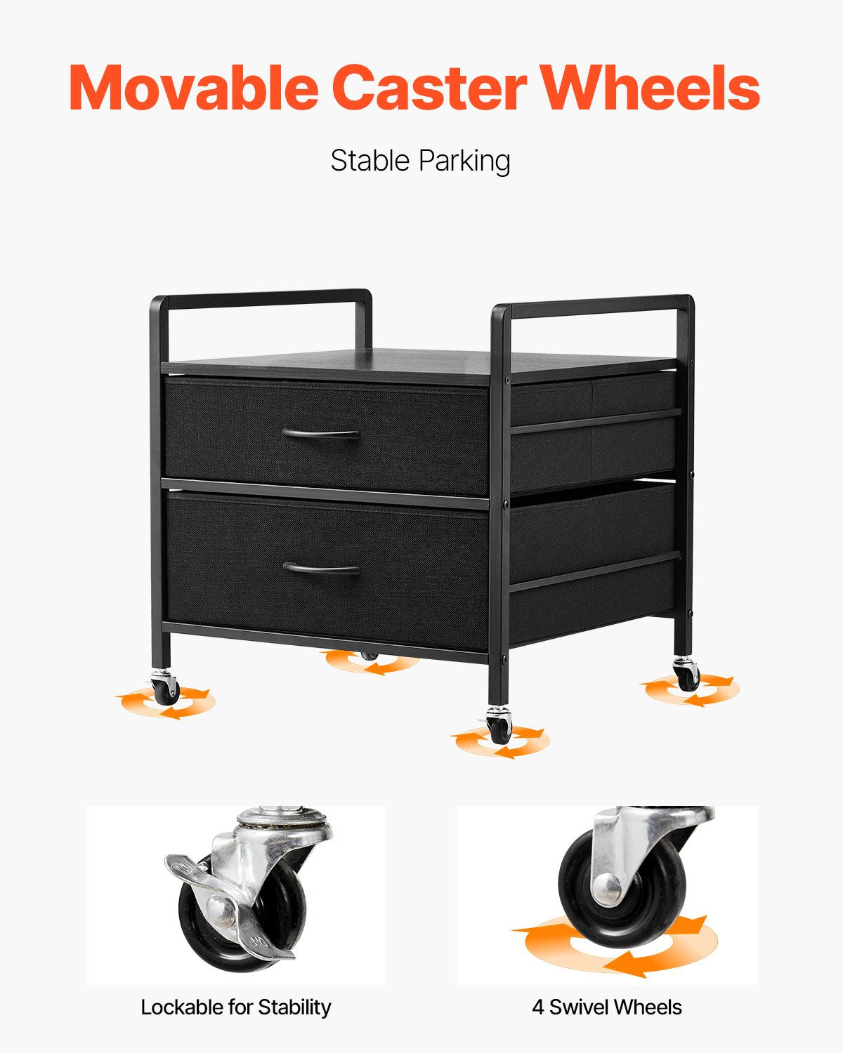 Mini šaldytuvo stovas VEVOR YNS-02, 80 kg apkrova