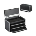Metalinė įrankių dėžė VEVOR TBHG-913BK, 3 stalčiai