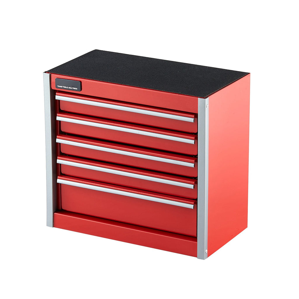 Metalinė įrankių dėžė VEVOR TBHG-905RD, 5 stalčiai