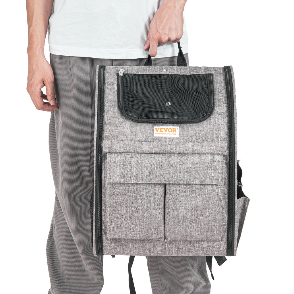 Gyvūnų transportavimo krepšys su ratukais VEVOR JW-XB21212519 (T802), iki 8,1 kg