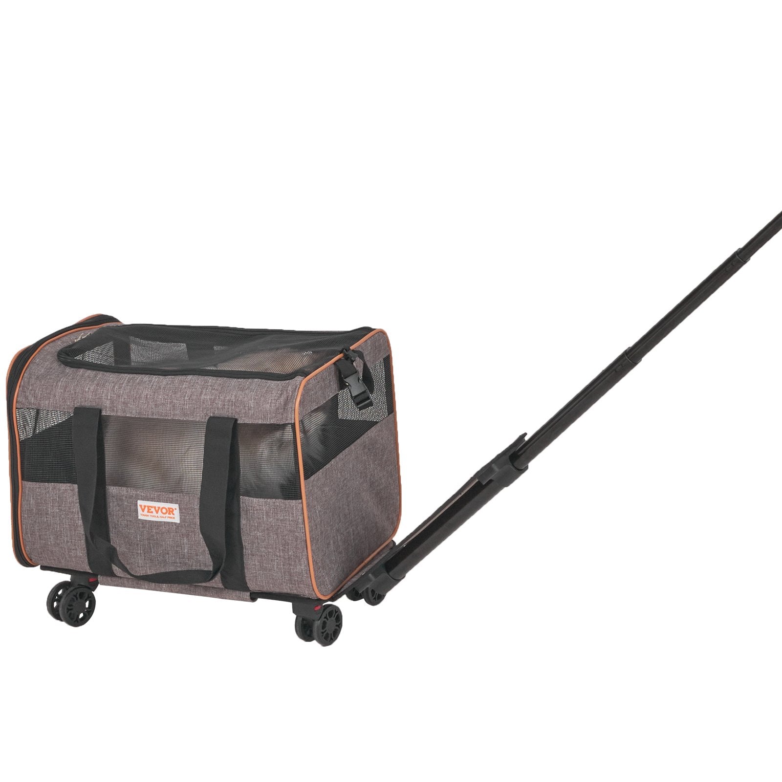 Gyvūnų transportavimo krepšys su ratukais VEVOR JW-XB21212255, iki 10 kg