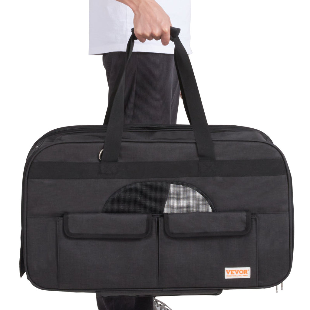 Gyvūnų transportavimo krepšys su ratukais VEVOR JW-XB21212518, iki 15,9 kg