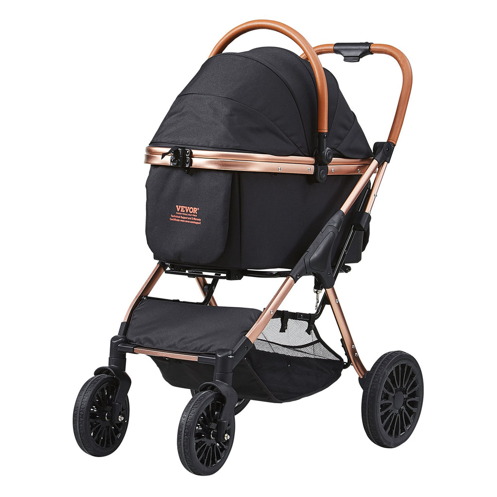 Vežimėlis augintiniams VEVOR G10A, iki 30 kg apkrova