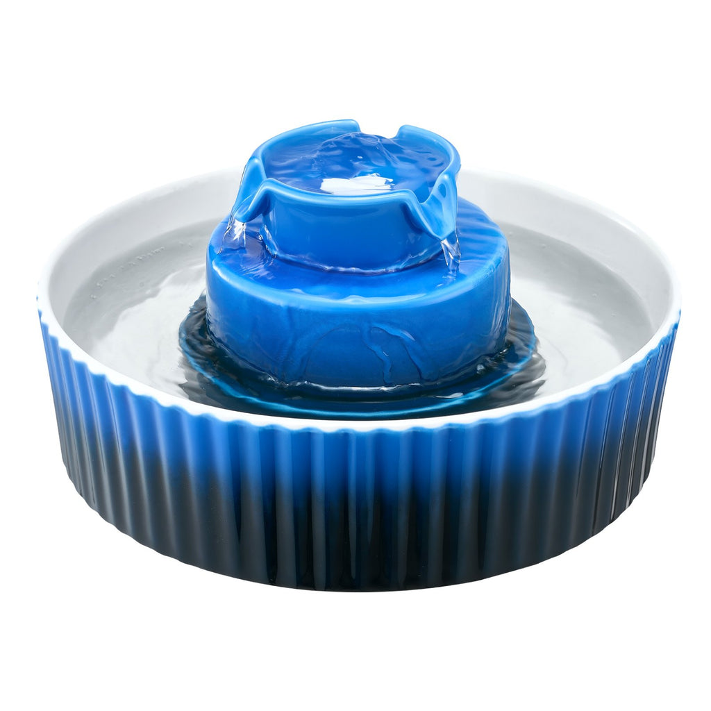 Keraminė kačių girdykla-fontanas VEVOR Cupcake, 2,1 l