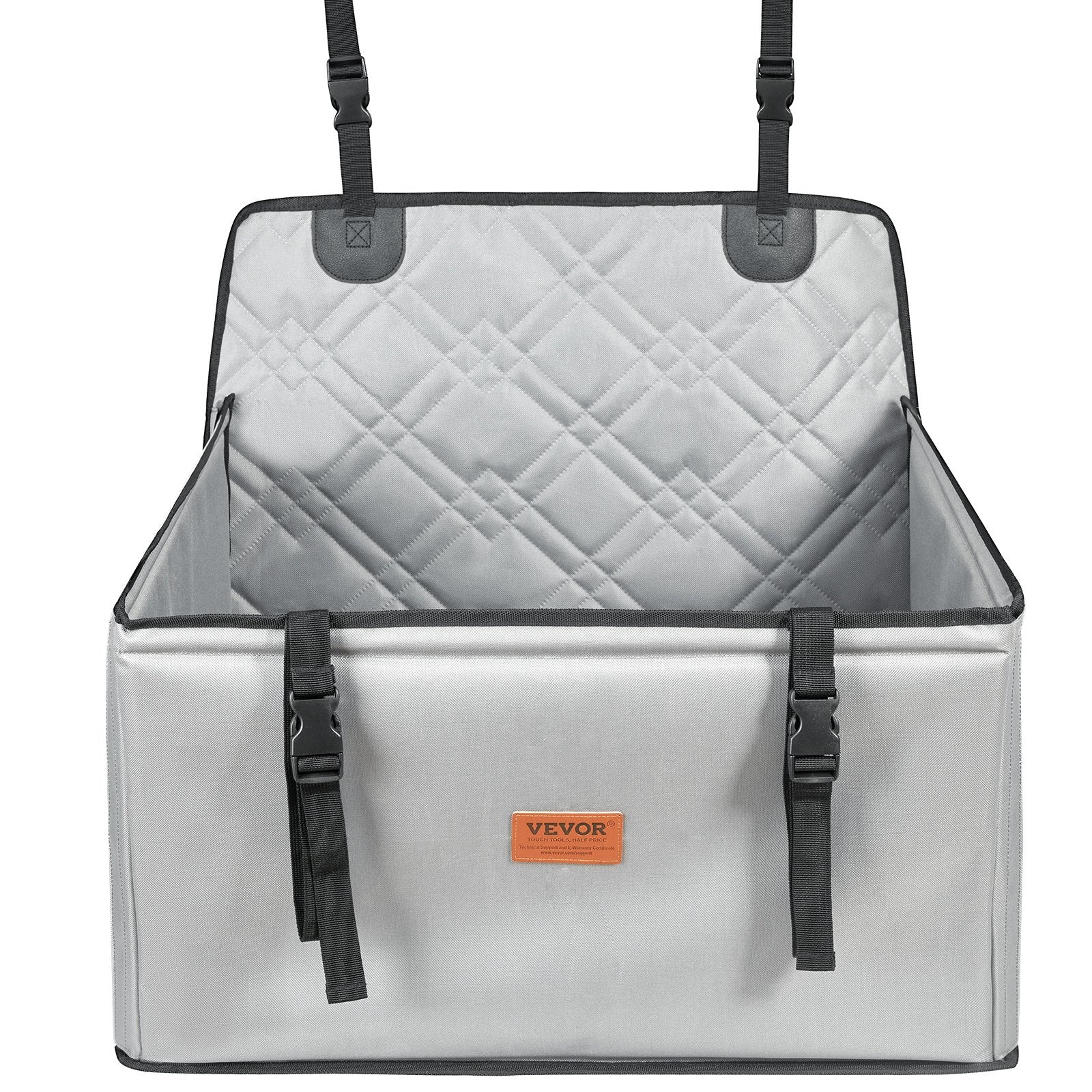 Automobilinė kėdutė šunims VEVOR JBS-PCS-010-GRAY, iki 18 kg