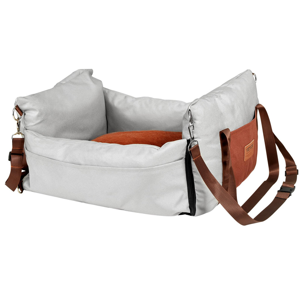 Automobilinė kėdutė šunims VEVOR JBS-PCS-004-GRAY, iki 11 kg
