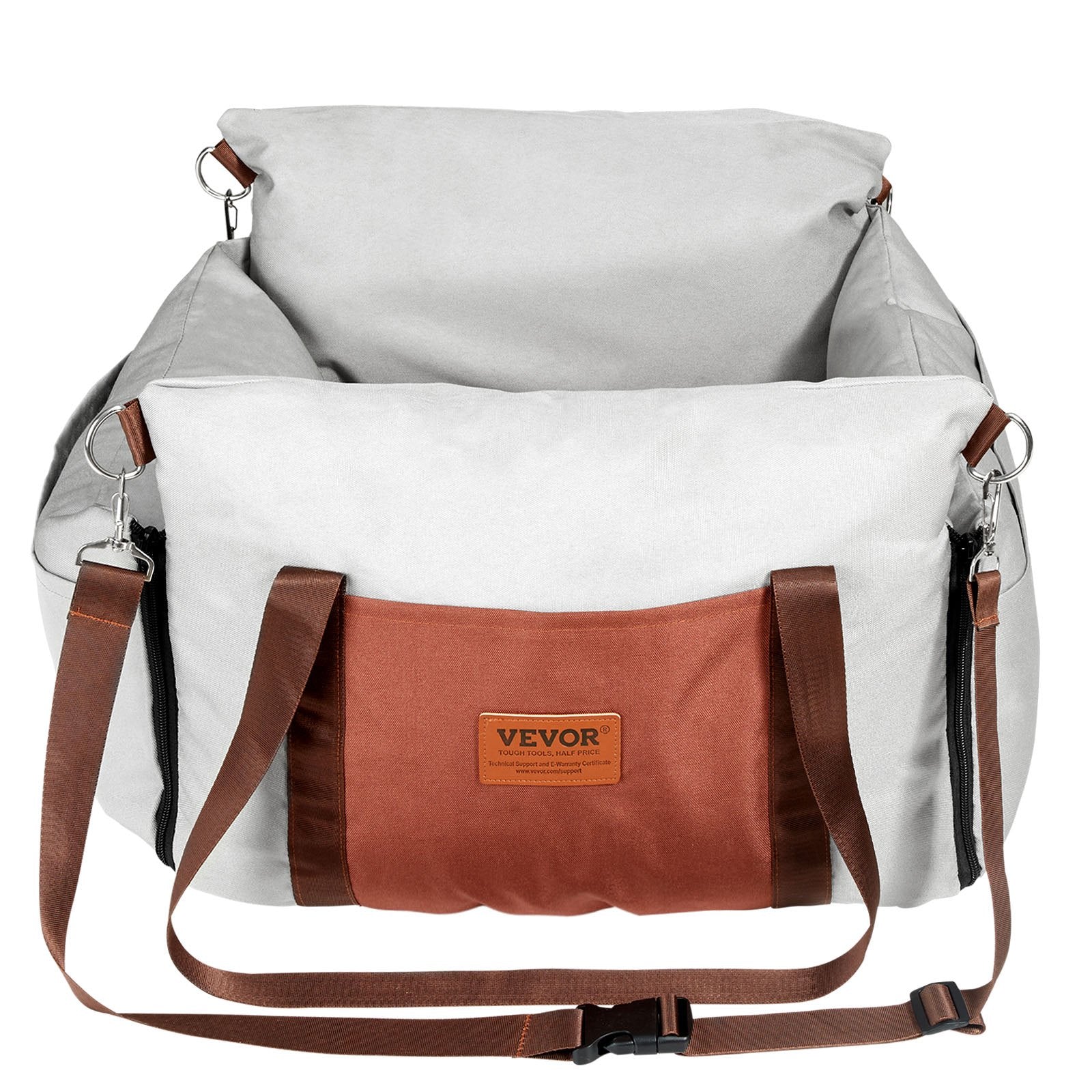 Automobilinė kėdutė šunims VEVOR JBS-PCS-004-GRAY, iki 11 kg