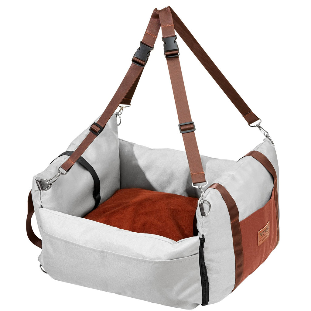 Automobilinė kėdutė šunims VEVOR JBS-PCS-004-GRAY, iki 11 kg
