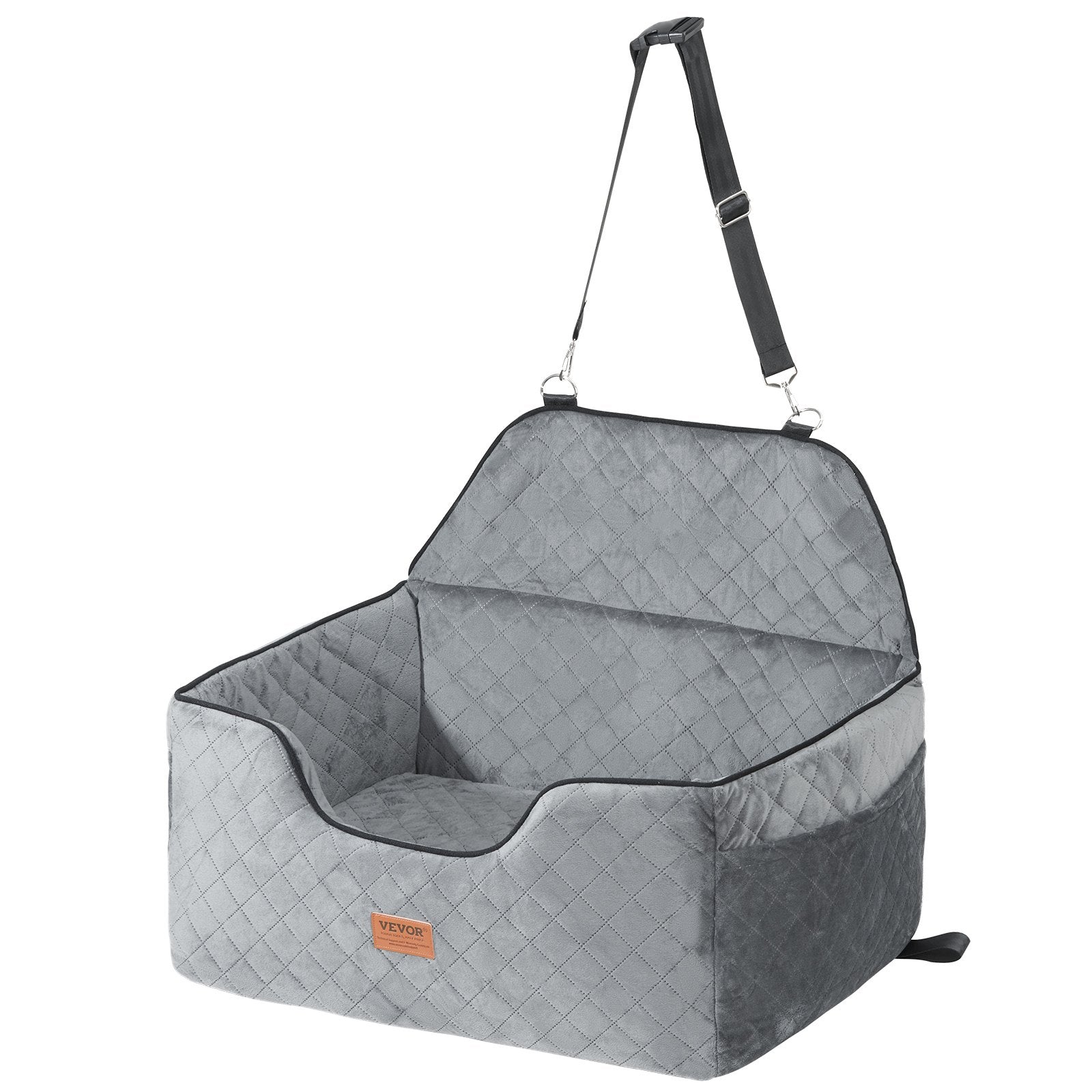 Šuns automobilinė kėdutė VEVOR JBS-PCS-001-GRAY, iki 25 kg