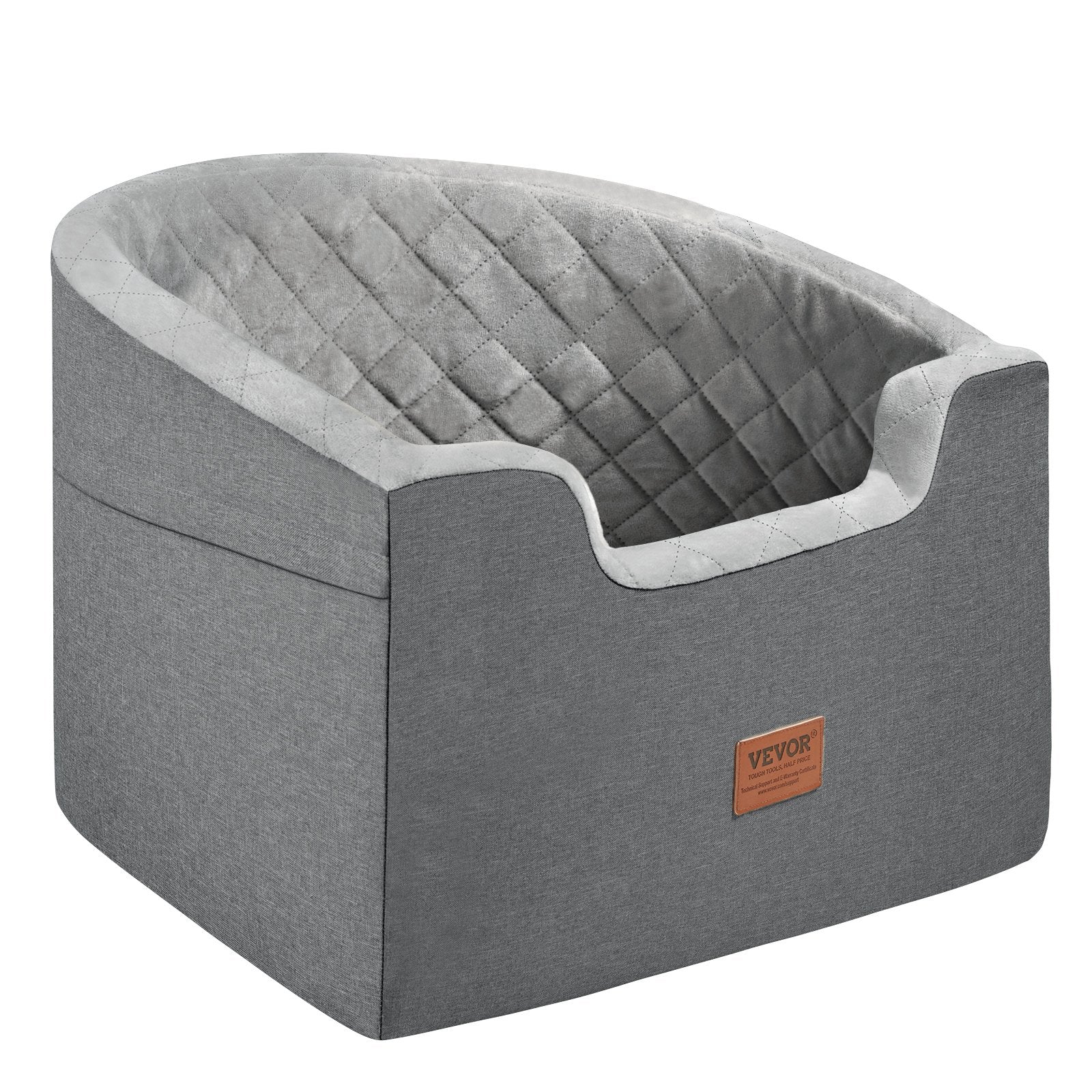Šuns automobilinė kėdutė VEVOR JBS-PCS-006-DARK GRAY, iki 25 kg