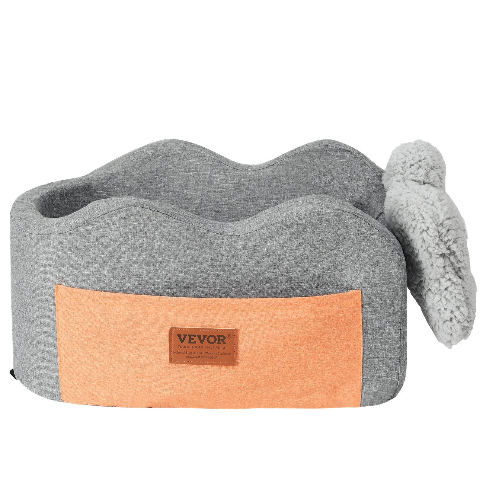Automobilinė kėdutė šunims VEVOR JBS-PCS-005-DARK GRAY, iki 3,6 kg