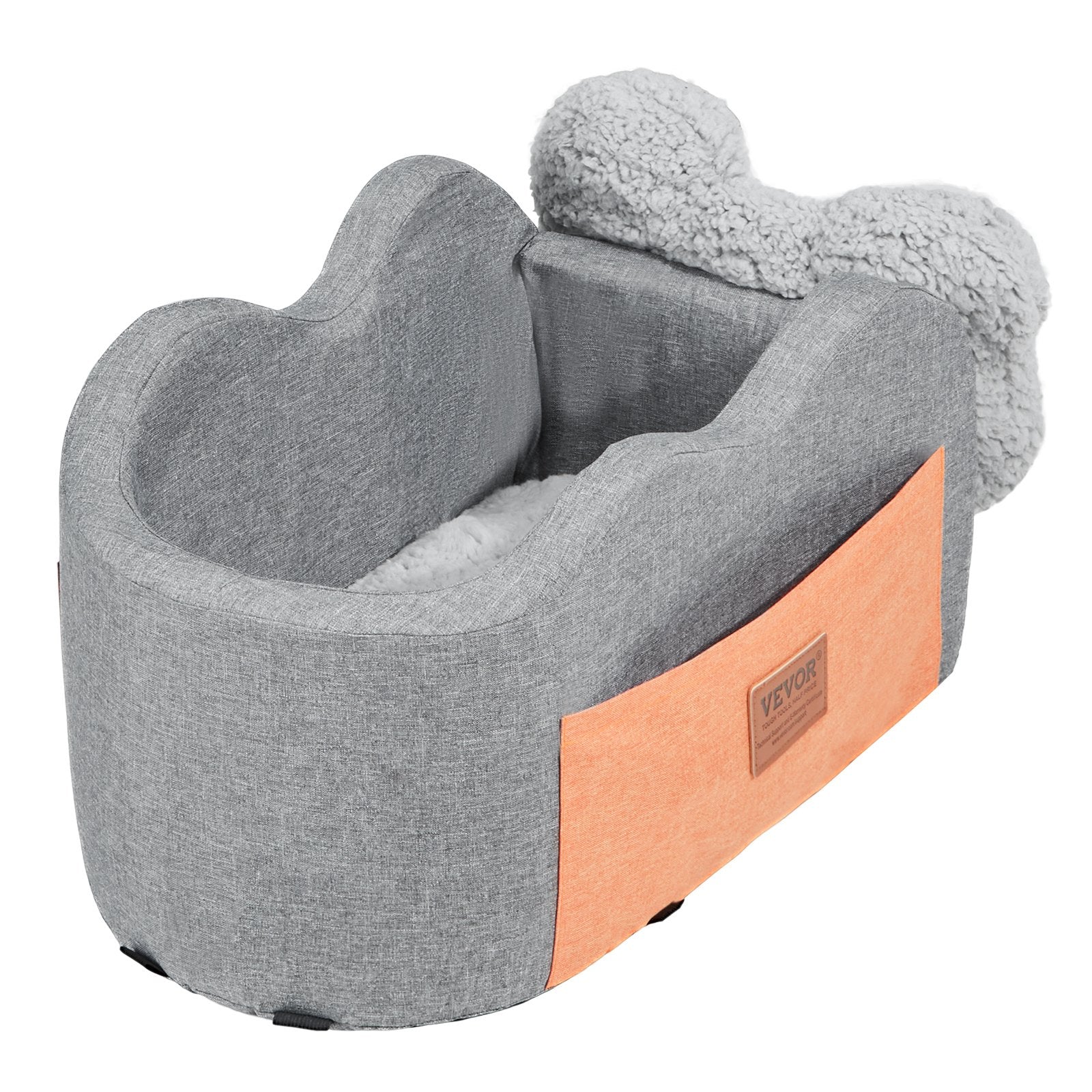 Automobilinė kėdutė šunims VEVOR JBS-PCS-005-DARK GRAY, iki 3,6 kg