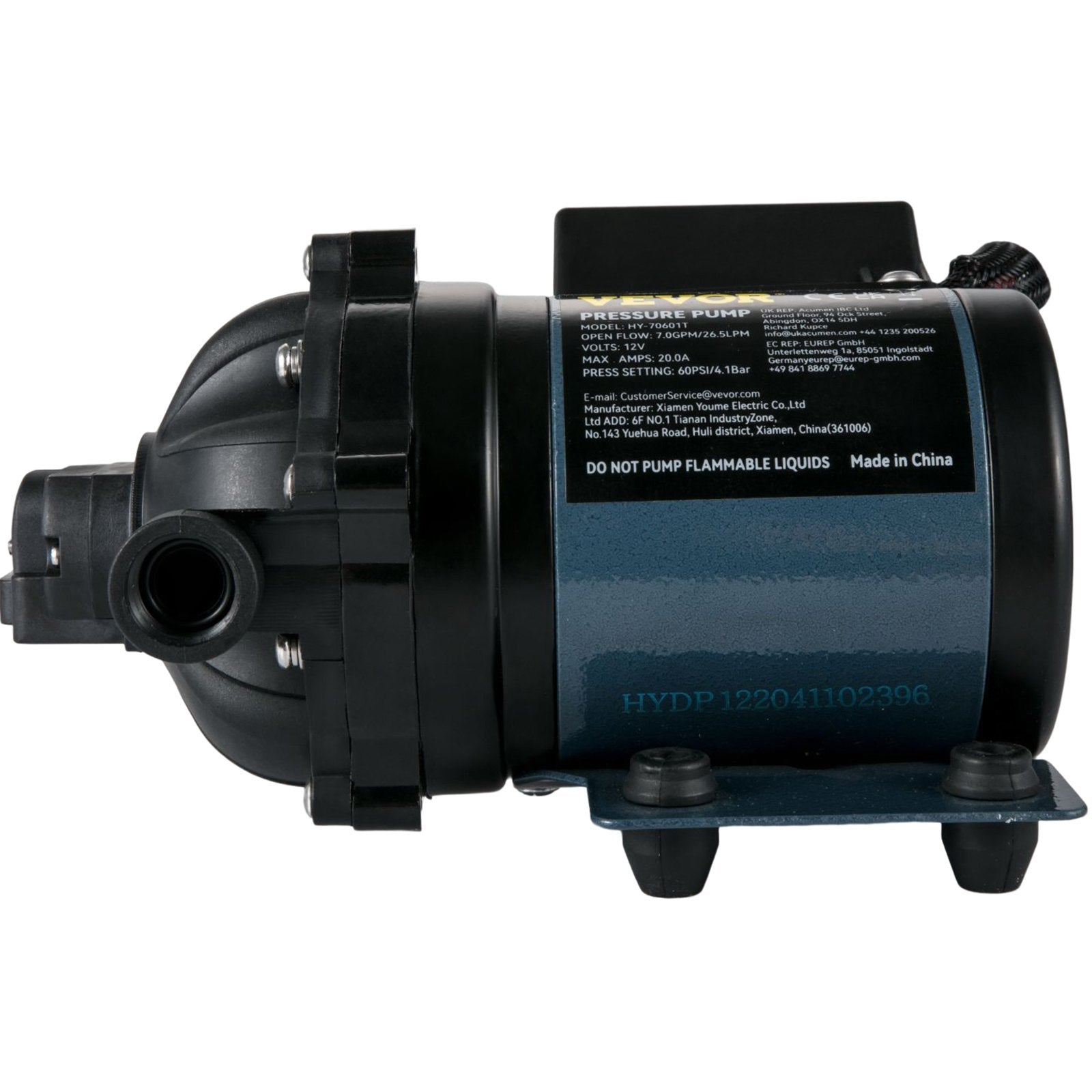 Vandens siurblys VEVOR VV-CXB-7GM, 26 l/min