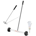 Magnetinė šluota su ratais VEVOR QJ8039+QJ8010, 3,6 kg keliamoji galia