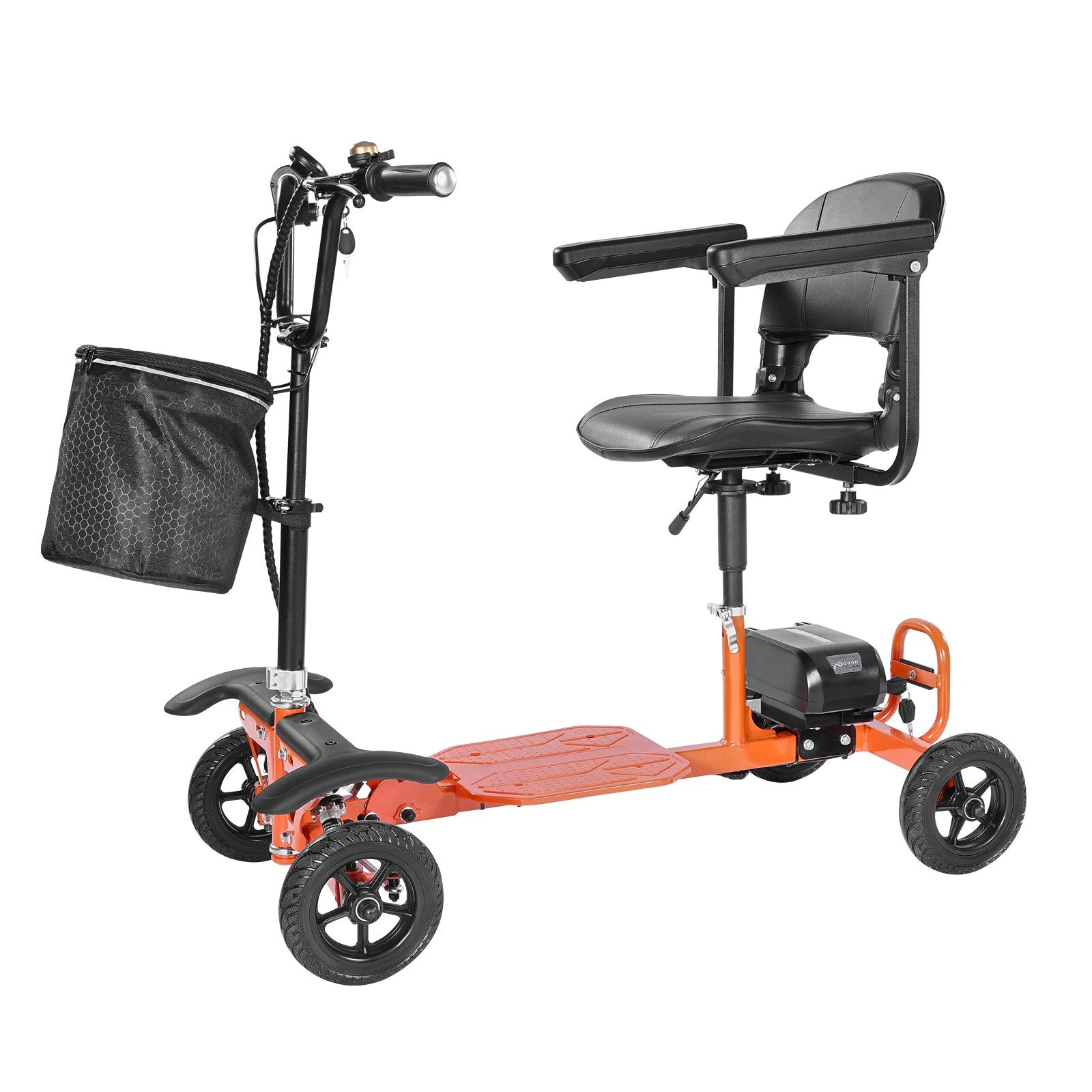 Keturratis elektrinis mobilumo skuteris VEVOR BLHZ400-01A, 120 kg apkrova