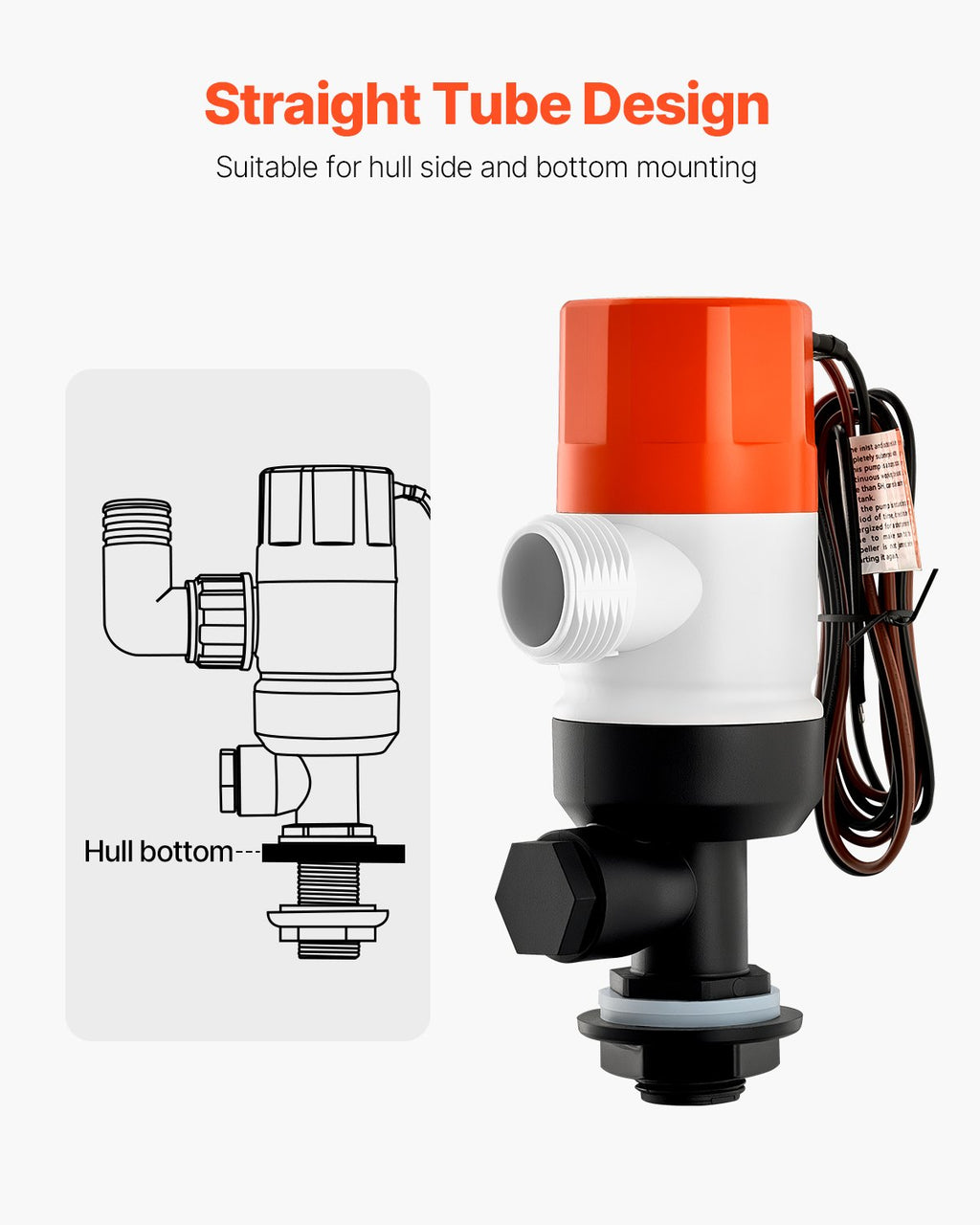 Aeravimo siurblys VEVOR NMBP06-G800-12pro, 50 l/min