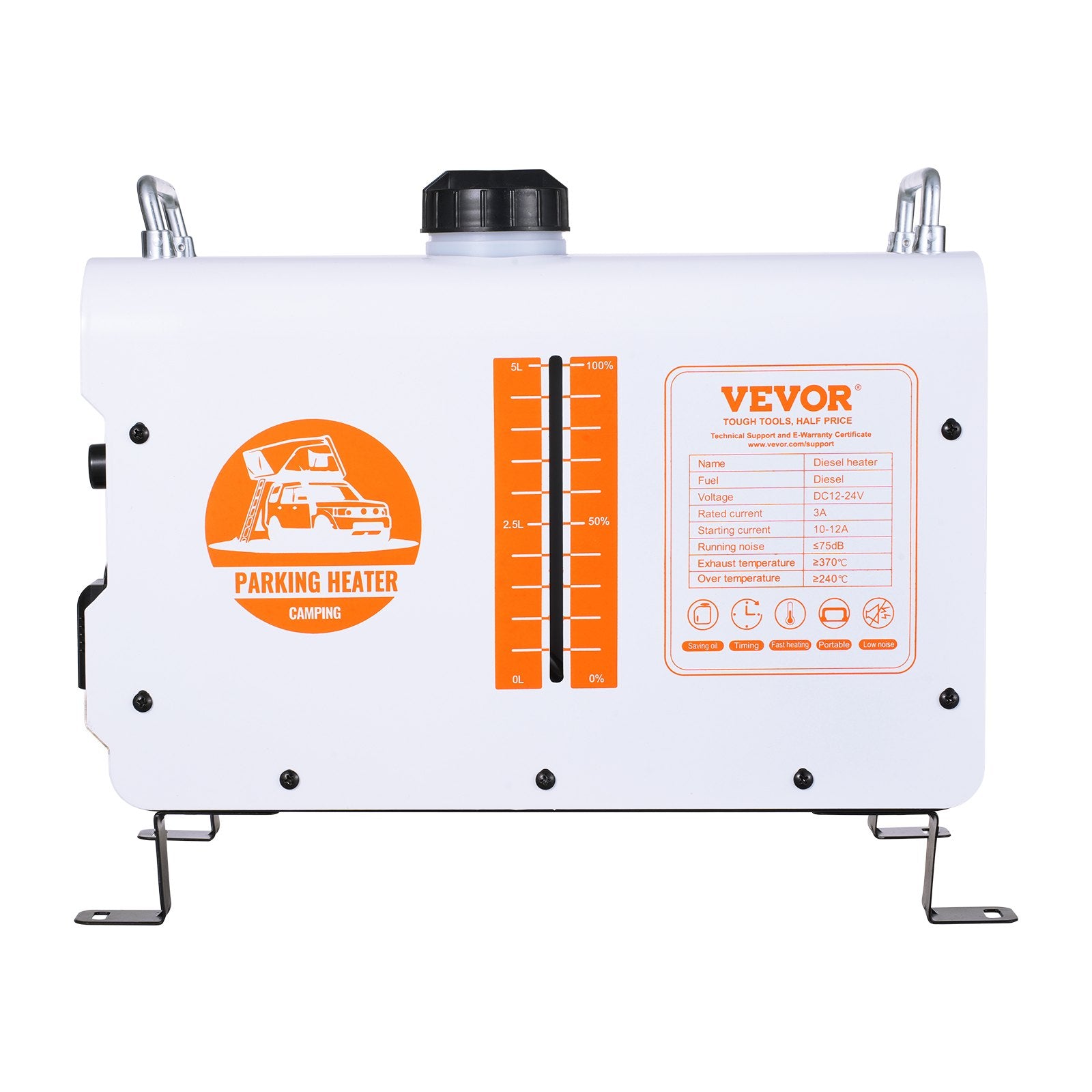Dyzelinis šildytuvas VEVOR ZM8006, 8 kW