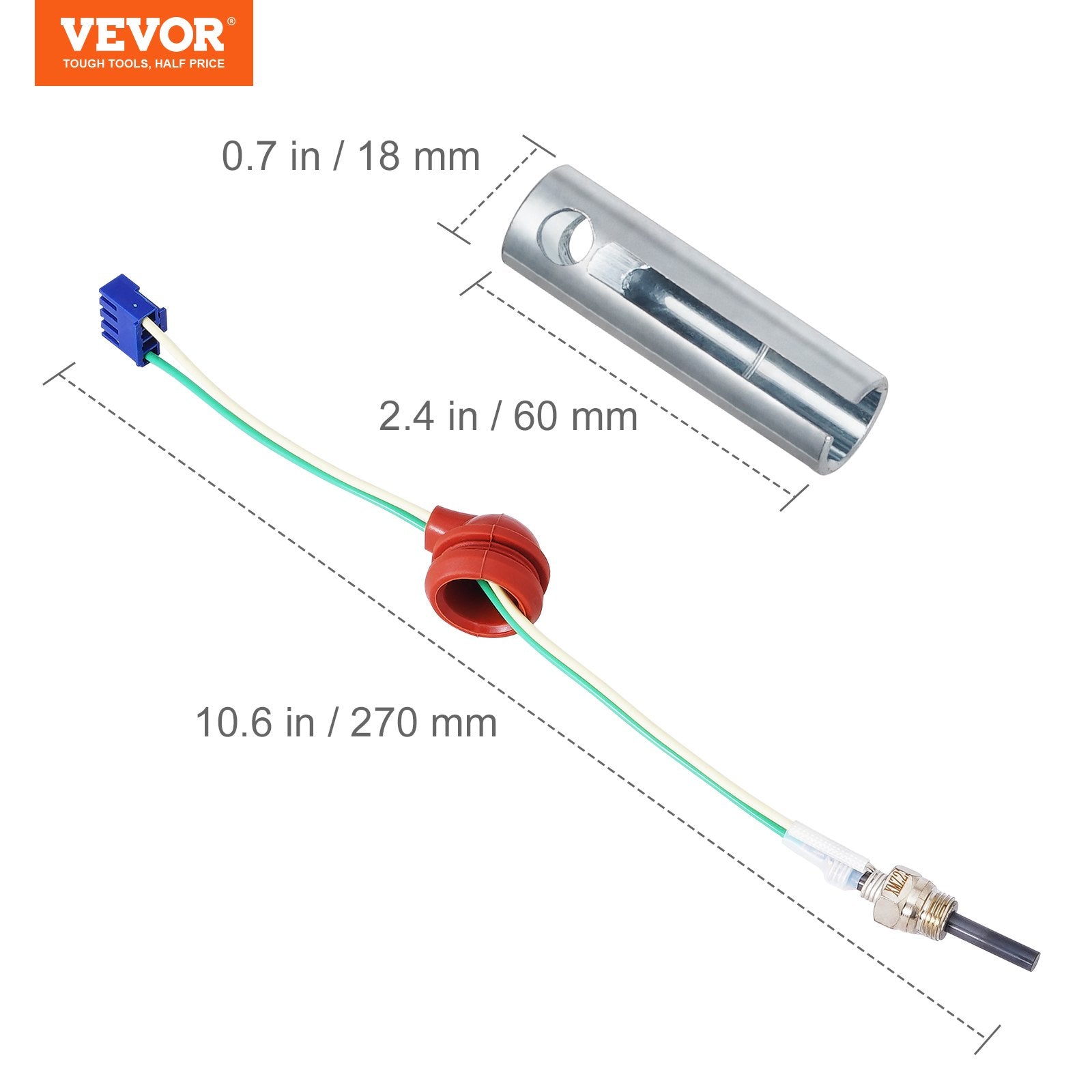 Dyzelinio šildytuvo pakaitinimo žvakės komplektas VEVOR, skirtas 2KW/5KW/8KW modeliams