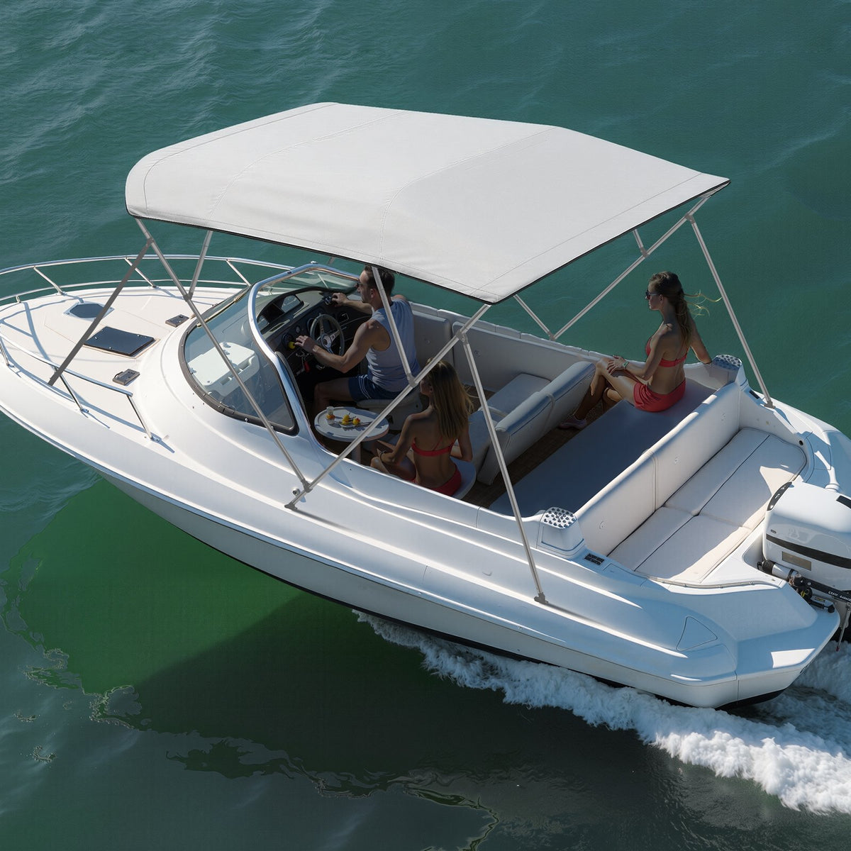Bimini stogelio uždangalas VEVOR 4BMN97103TENT, 2464–2616 mm pločio
