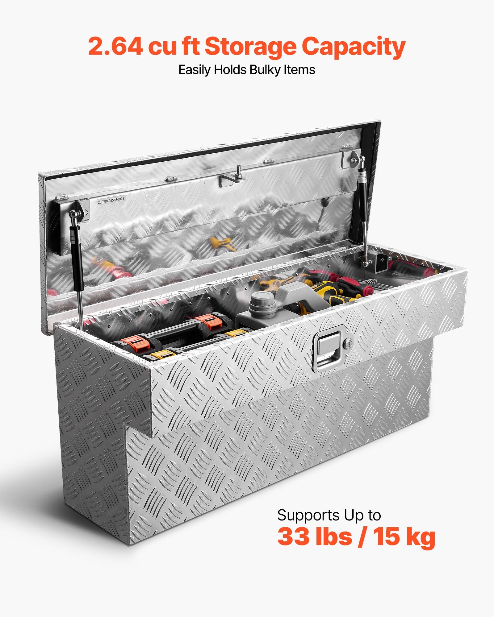 Sunkvežimio kėbulo įrankių dėžė VEVOR CX2024TB-35, 864 x 305 x 390 mm