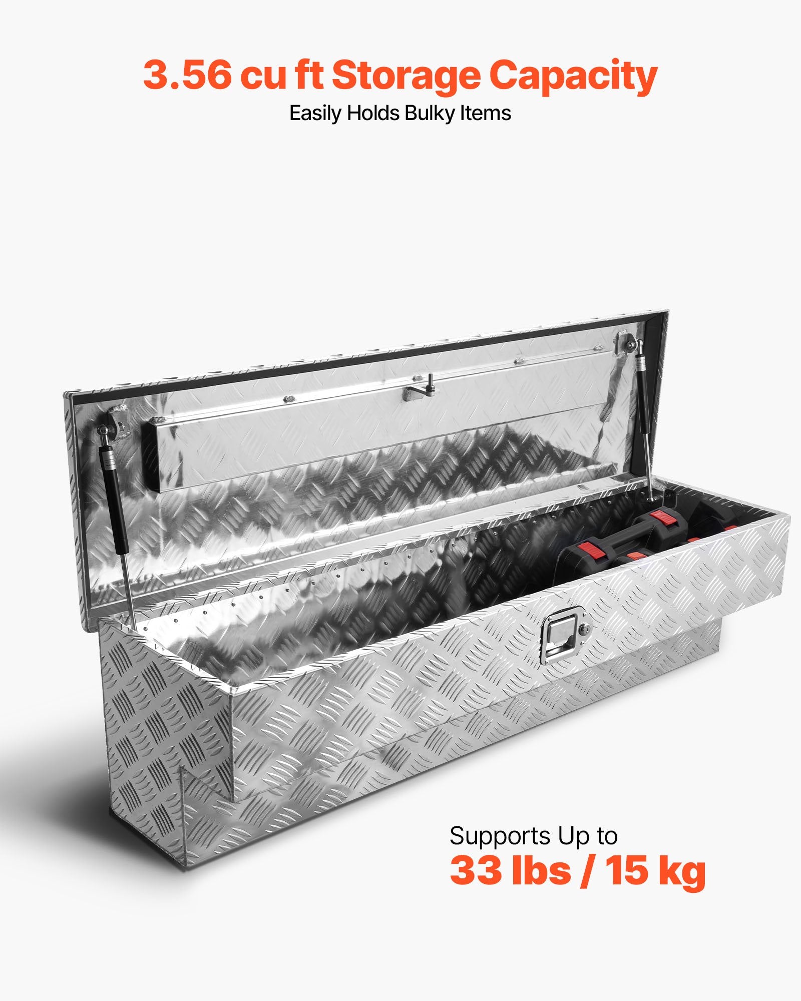 Pikapo įrankių dėžė VEVOR CX2024TB-36, 1219 x 340 x 330 mm