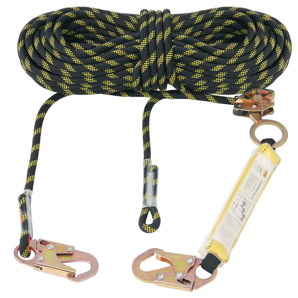 Vertikali saugos virvė VEVOR ROPE-Z-14-150, 45,7 m