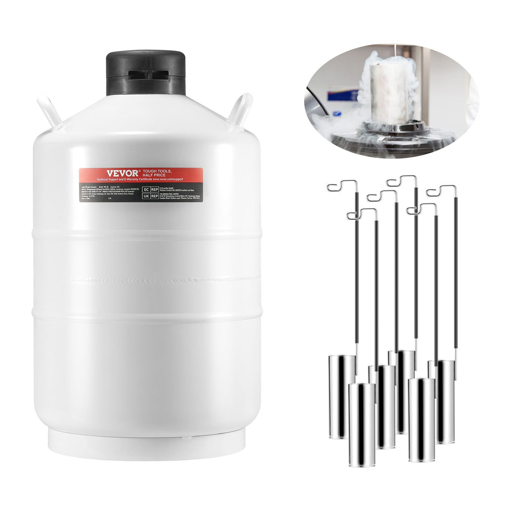 Skysto azoto talpa VEVOR YDS-20, 20 L