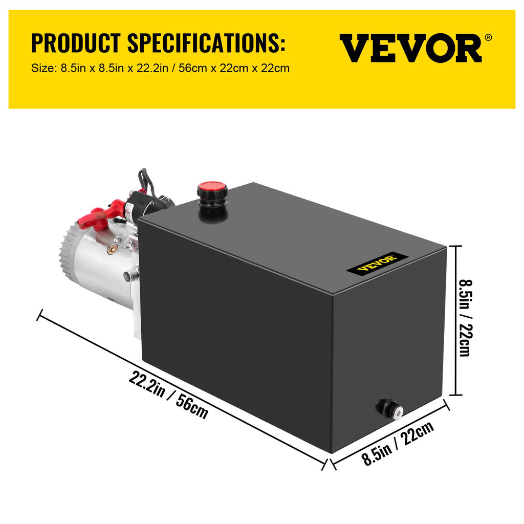 Elektrinis hidraulinis siurblys VEVOR 15L, 12V