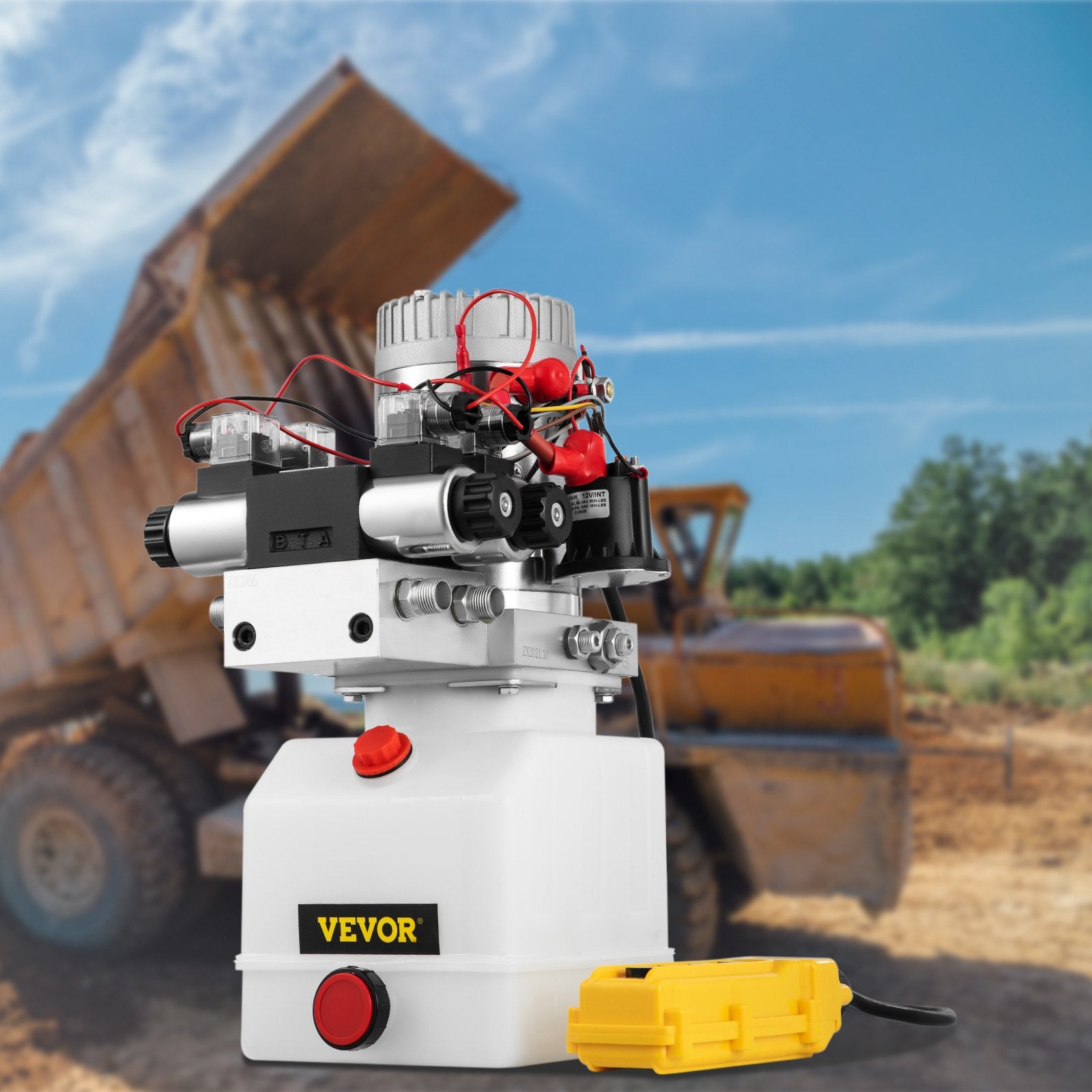 Hidraulinis siurblys VEVOR Double Acting, 12V DC, 4,5 l