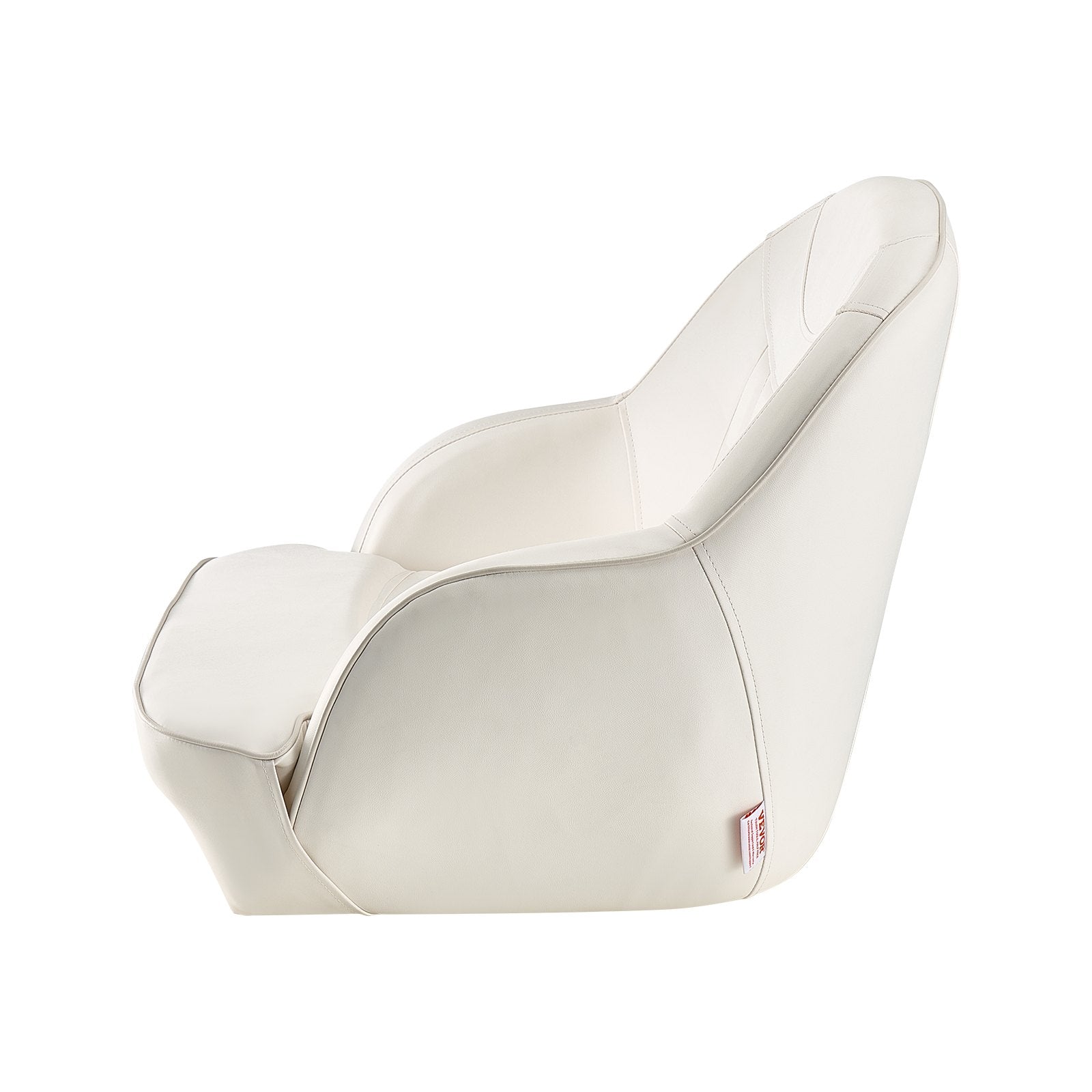 Laivo kėdė VEVOR AD75573, baltos spalvos