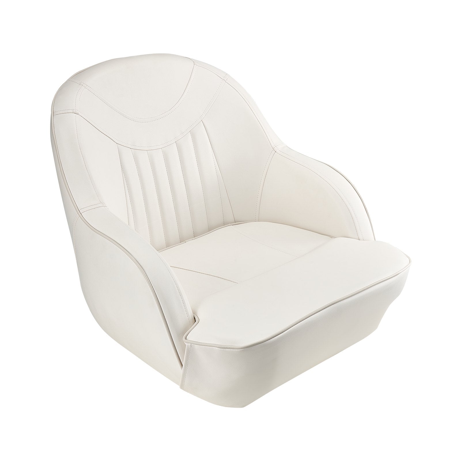 Laivo kėdė VEVOR AD75573, baltos spalvos