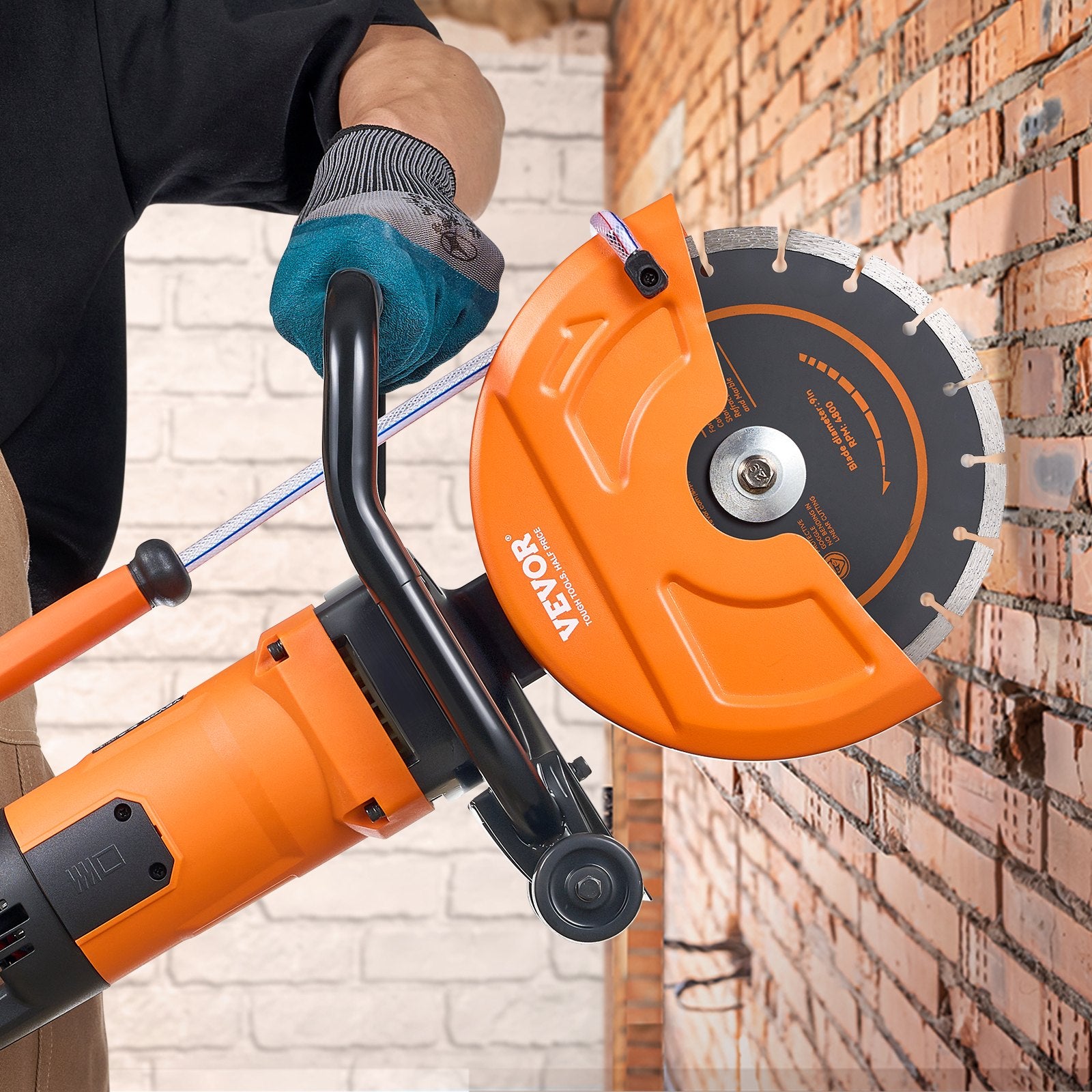 Elektrinis betono pjūklas VEVOR DC235, 1800 W