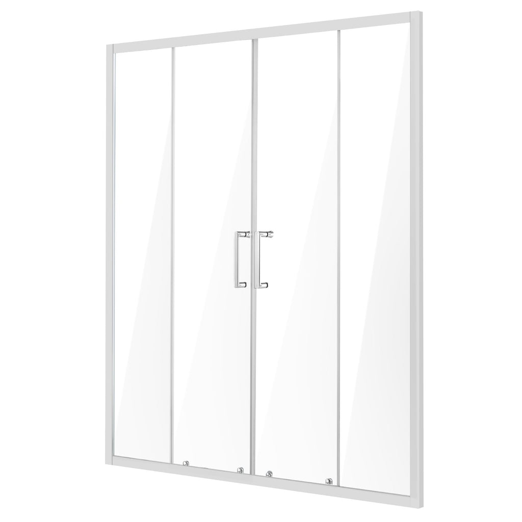 Pusiau rėminės dušo durys VEVOR CNH-EC-S742A CH, 147-150 x 178 cm