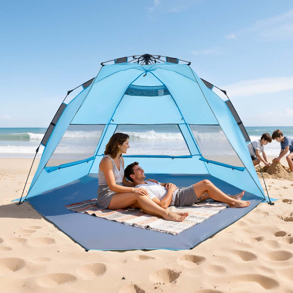 Paplūdimio palapinė VEVOR YL-beach5A, 4 asmenims