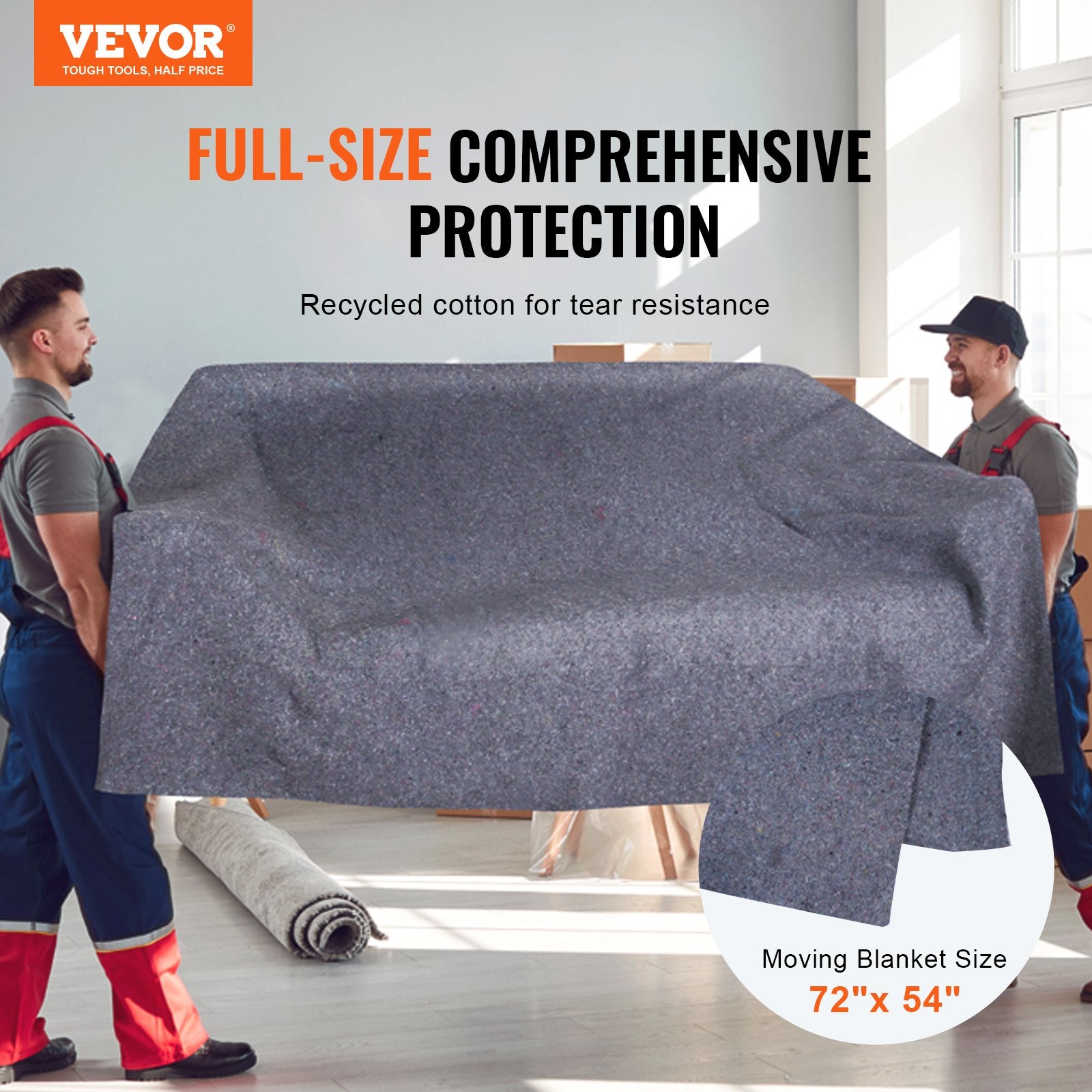 Transportavimo užtiesalai VEVOR YB072-65, 182,9 x 137,2 cm