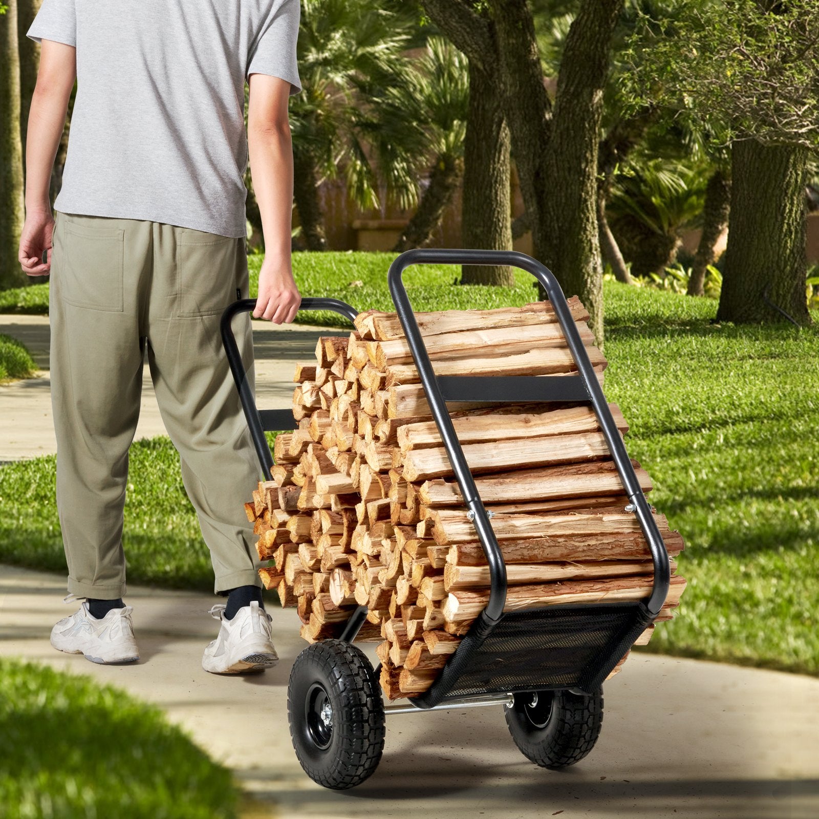 Malkų vežimėlis VEVOR FC1359 W/C-SYT, 113,4 kg keliamoji galia