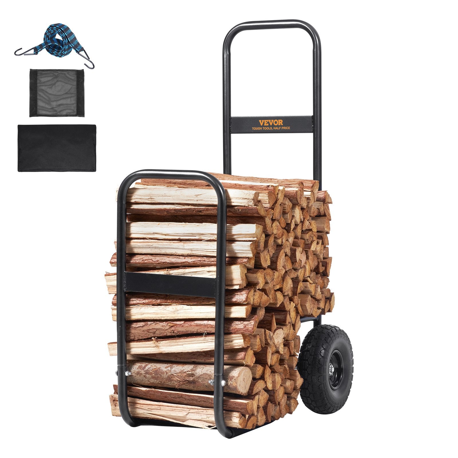 Malkų vežimėlis VEVOR FC1359 W/C-SYT, 113,4 kg keliamoji galia