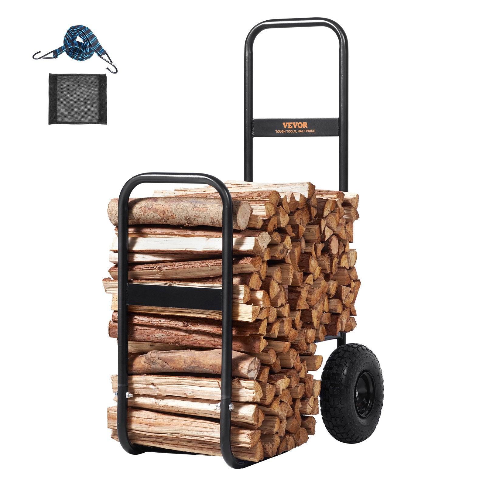 Malkų vežimėlis VEVOR FC1359-SYT, 113,4 kg keliamoji galia