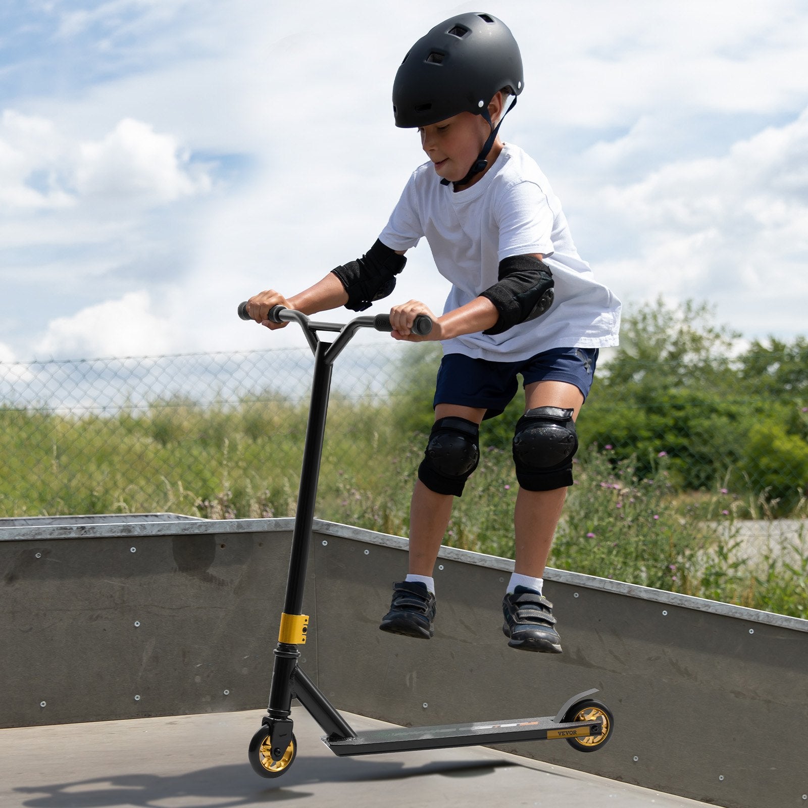 Triukinis paspirtukas VEVOR YTN-44, ABEC-9 guoliai