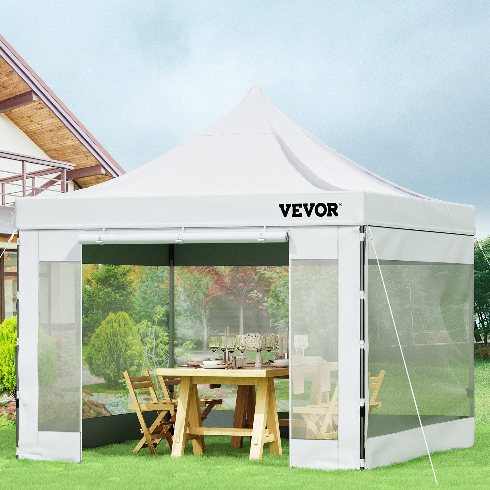 Sulankstoma pavėsinė VEVOR Pop Up, 3 x 3 m