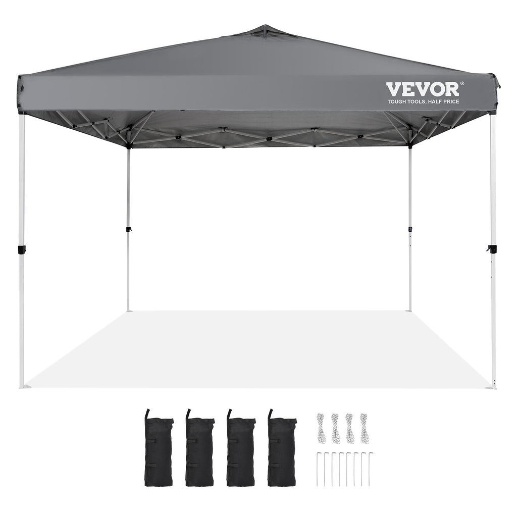 Sulankstoma pavėsinė VEVOR 10 x 10 ft, 250D PU danga
