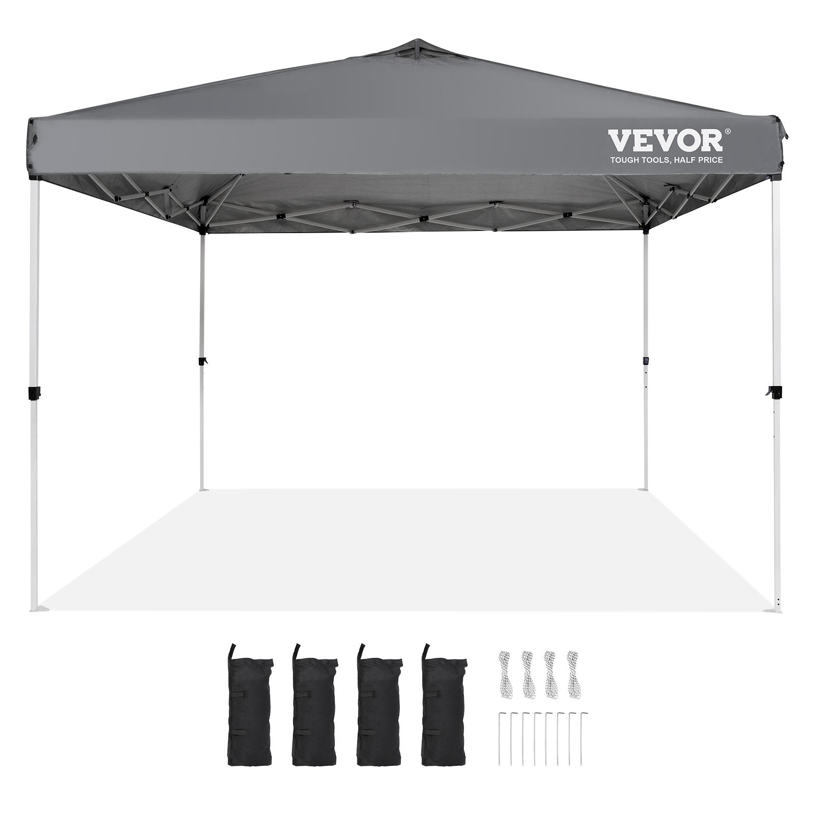 Sulankstoma pavėsinė VEVOR 10 x 10 ft, 250D PU danga