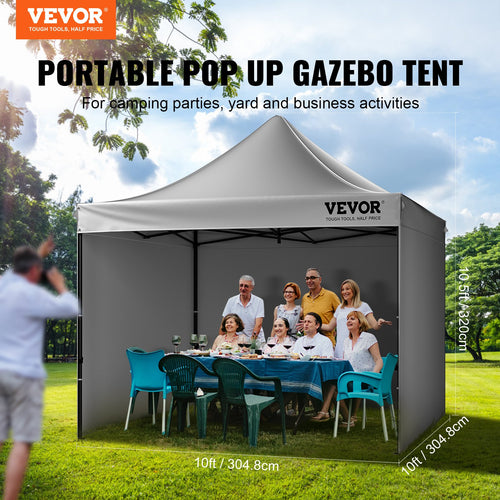 Atviroji pavėsinė VEVOR Pop Up Canopy, 304,8 x 304,8 cm