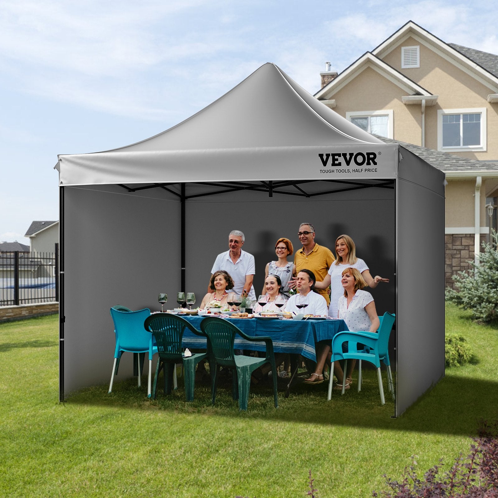 Atviroji pavėsinė VEVOR Pop Up Canopy, 304,8 x 304,8 cm